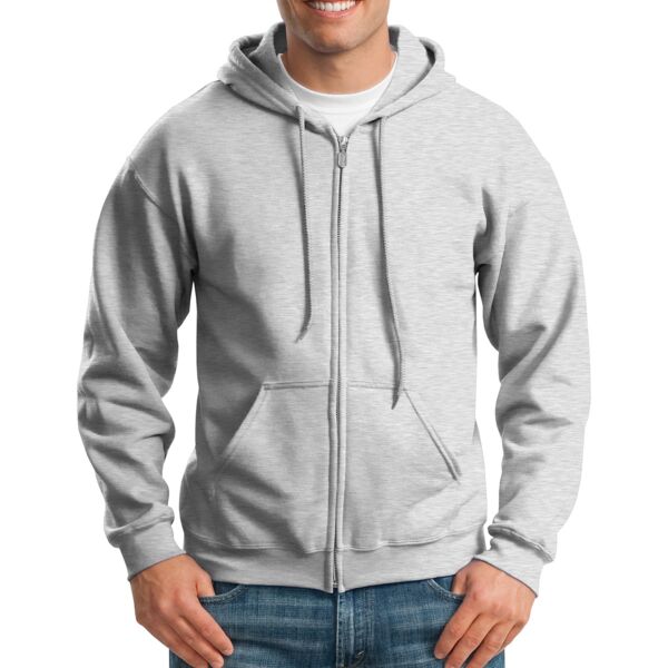 Heavy Blend Full Zip Hooded Sweatshirt Thumbnail