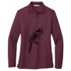 Ladies Silk Touch Long Sleeve Polo Thumbnail