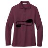 Ladies Silk Touch Long Sleeve Polo Thumbnail