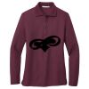 Ladies Silk Touch Long Sleeve Polo Thumbnail