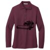 Ladies Silk Touch Long Sleeve Polo Thumbnail
