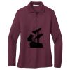 Ladies Silk Touch Long Sleeve Polo Thumbnail