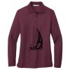Ladies Silk Touch Long Sleeve Polo Thumbnail