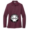Ladies Silk Touch Long Sleeve Polo Thumbnail