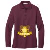 Ladies Silk Touch Long Sleeve Polo Thumbnail