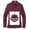 Ladies Silk Touch Long Sleeve Polo Thumbnail
