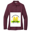 Ladies Silk Touch Long Sleeve Polo Thumbnail