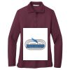 Ladies Silk Touch Long Sleeve Polo Thumbnail