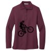 Ladies Silk Touch Long Sleeve Polo Thumbnail