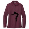 Ladies Silk Touch Long Sleeve Polo Thumbnail