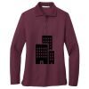 Ladies Silk Touch Long Sleeve Polo Thumbnail