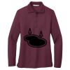 Ladies Silk Touch Long Sleeve Polo Thumbnail
