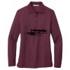 Ladies Silk Touch Long Sleeve Polo Thumbnail