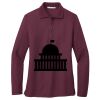 Ladies Silk Touch Long Sleeve Polo Thumbnail